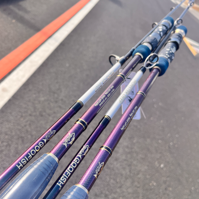 bottom fishing pole Monster Deep Slow Jigging Rod Max jig 700g PE4-7 for Offshore/Bottom Fishing