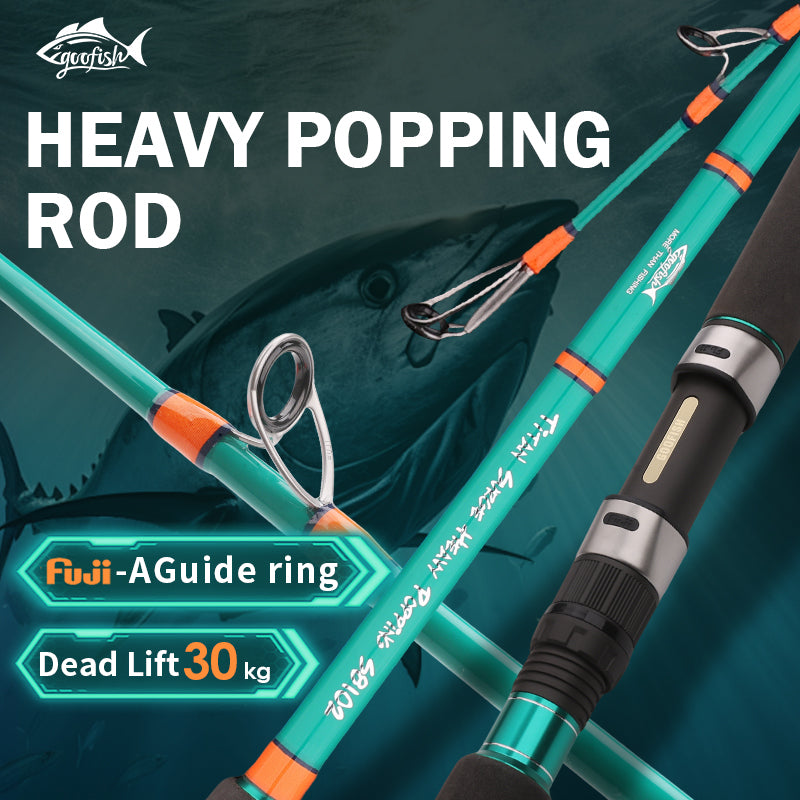 GOOFISH® Titan surge popping 8'10''(approx 270cm) 2 Piece Solid Nano T GOOFISH® Titan surge popping 8'10''(approx 270cm) 2 Piece Solid Nano T