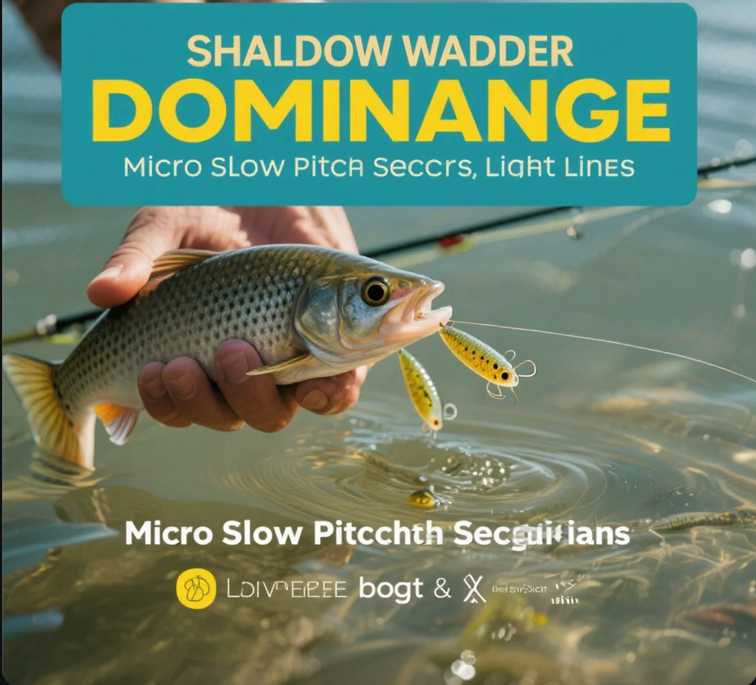 Shallow Water Dominance Micro Slow Pitch Secrets for Light Lines & Hidden Bait