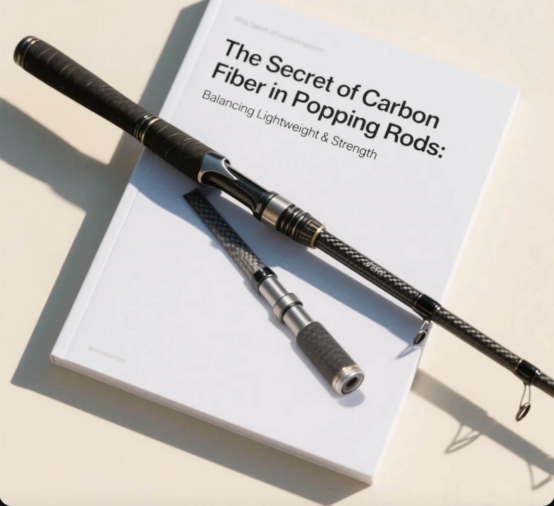 The Secret of Carbon Fiber in Popping Rods: Balancing Lightweight & Strength