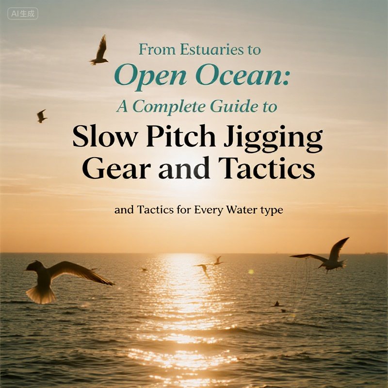A Complete Guide to Slow Pitch Jigging Gear and Tactics for Every Water Type