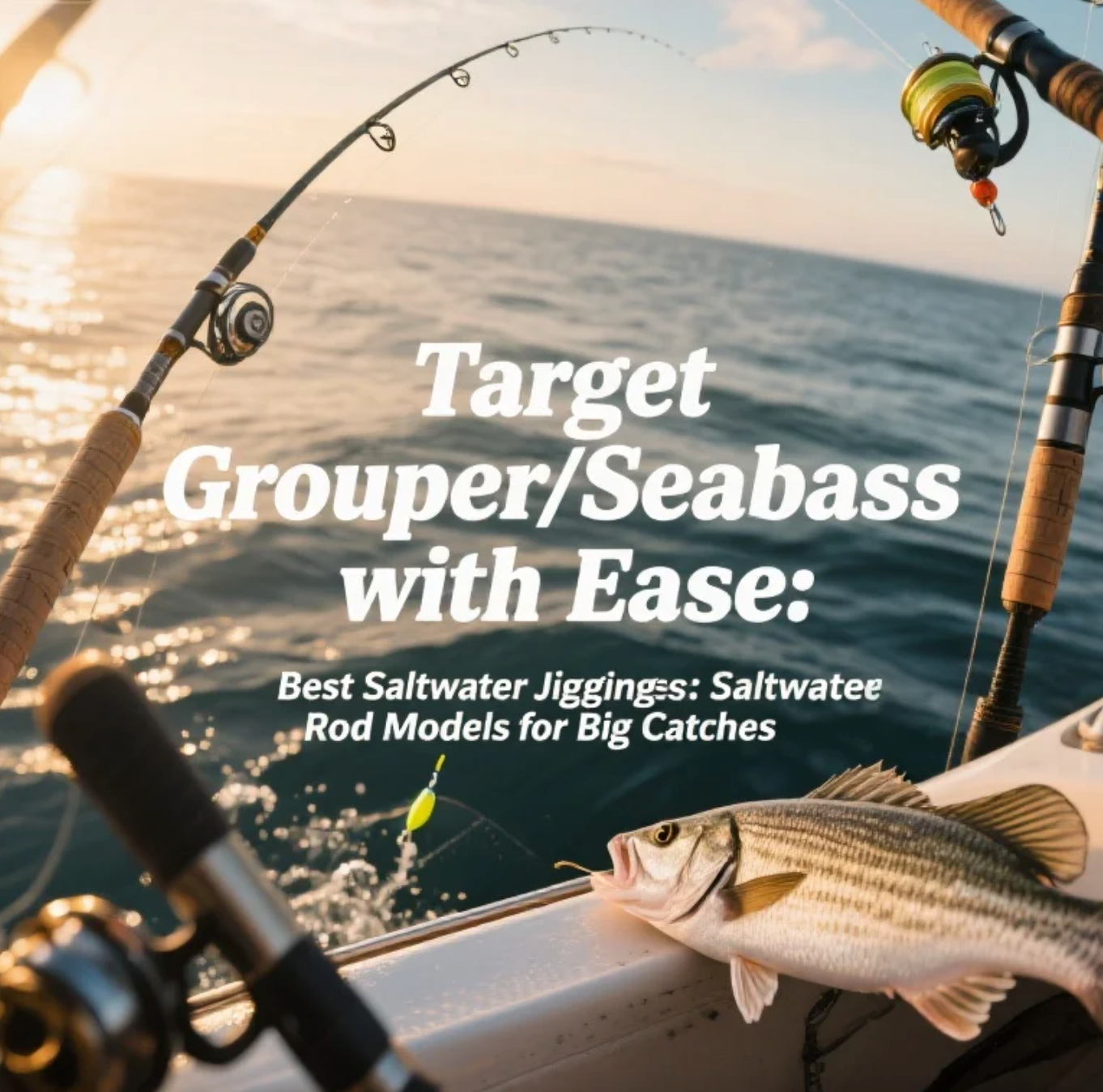 Best Saltwater Jigging Rod Models for Big Catches