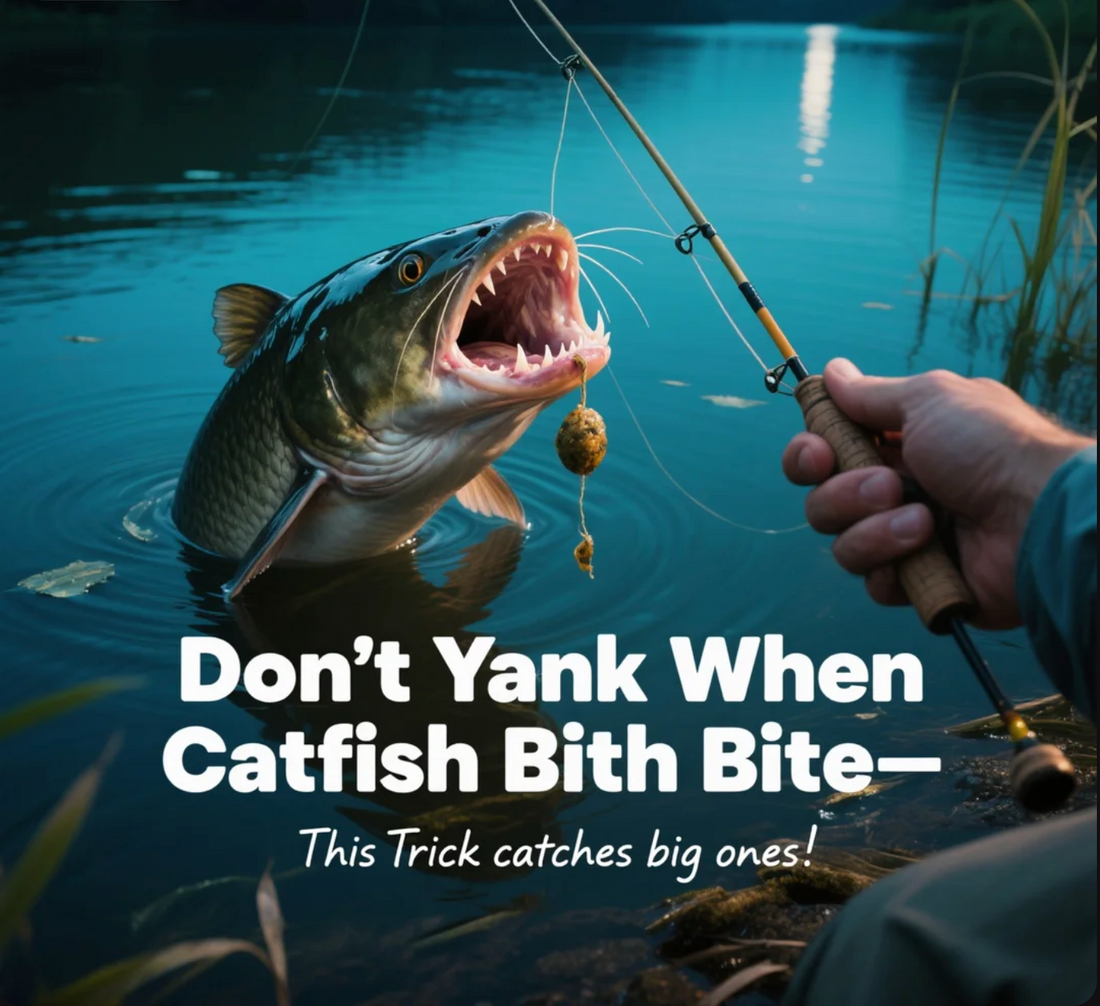 Don’t Yank When Catfish Bite—This Trick Lands Big Ones