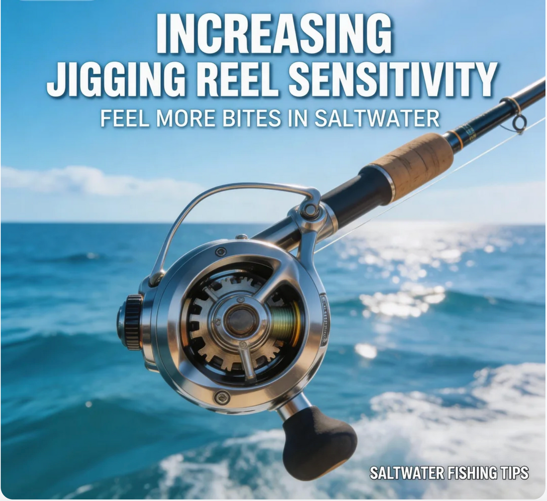 Increasing Jigging Reel Sensitivity Feel More Bites in Saltwater