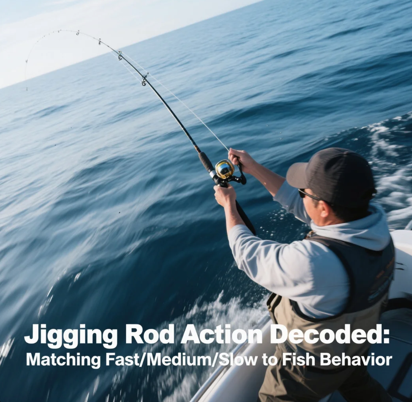 Jigging Rod Action Decoded Matching Fast/Medium/Slow to Fish Behavior