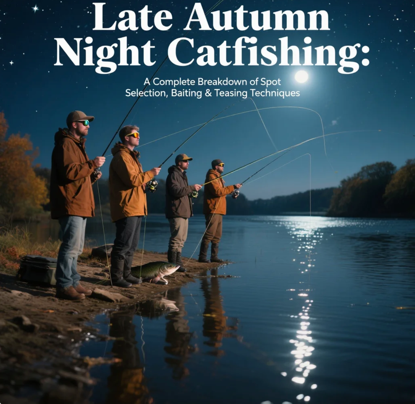 Late Autumn Night Catfishing