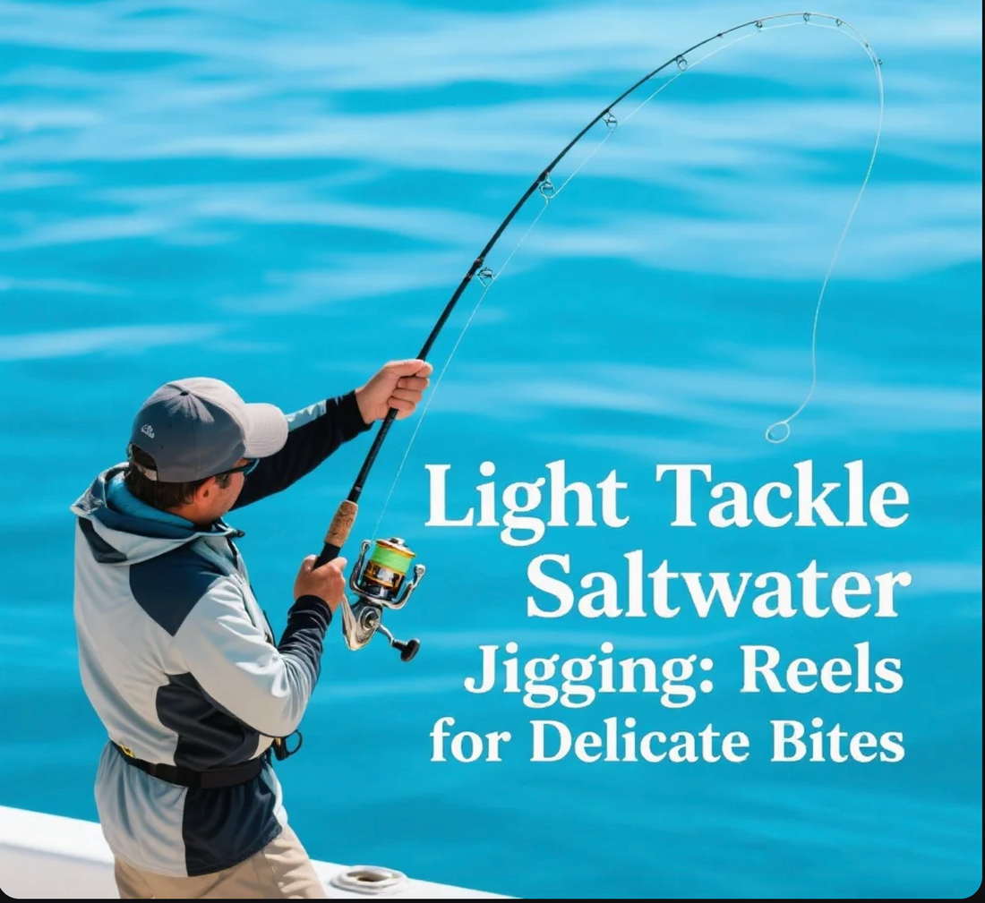 Light Tackle Saltwater Jigging: Reels for Delicate Bites