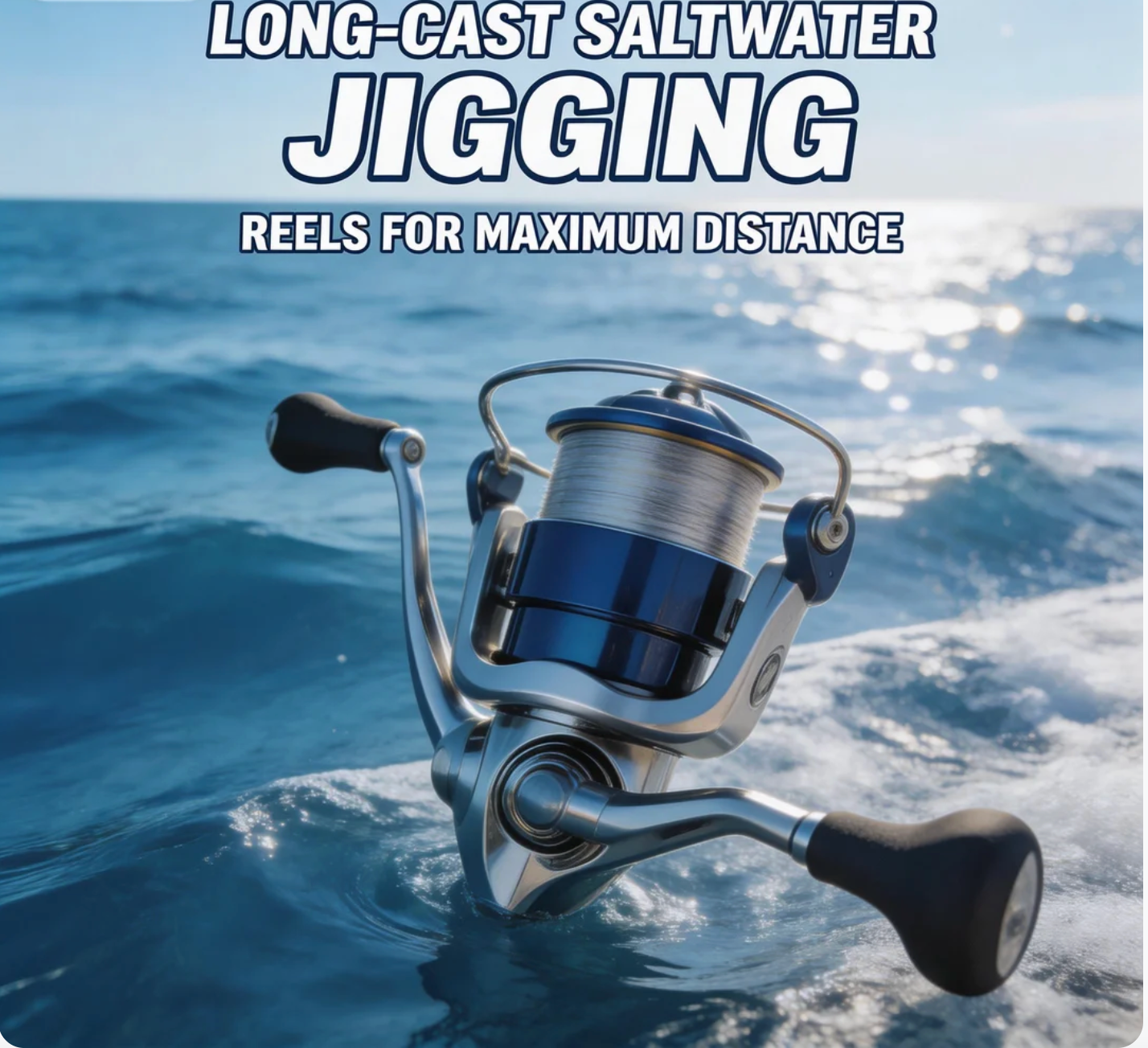 Long - Cast Saltwater Jigging Reels for Maximum Distance