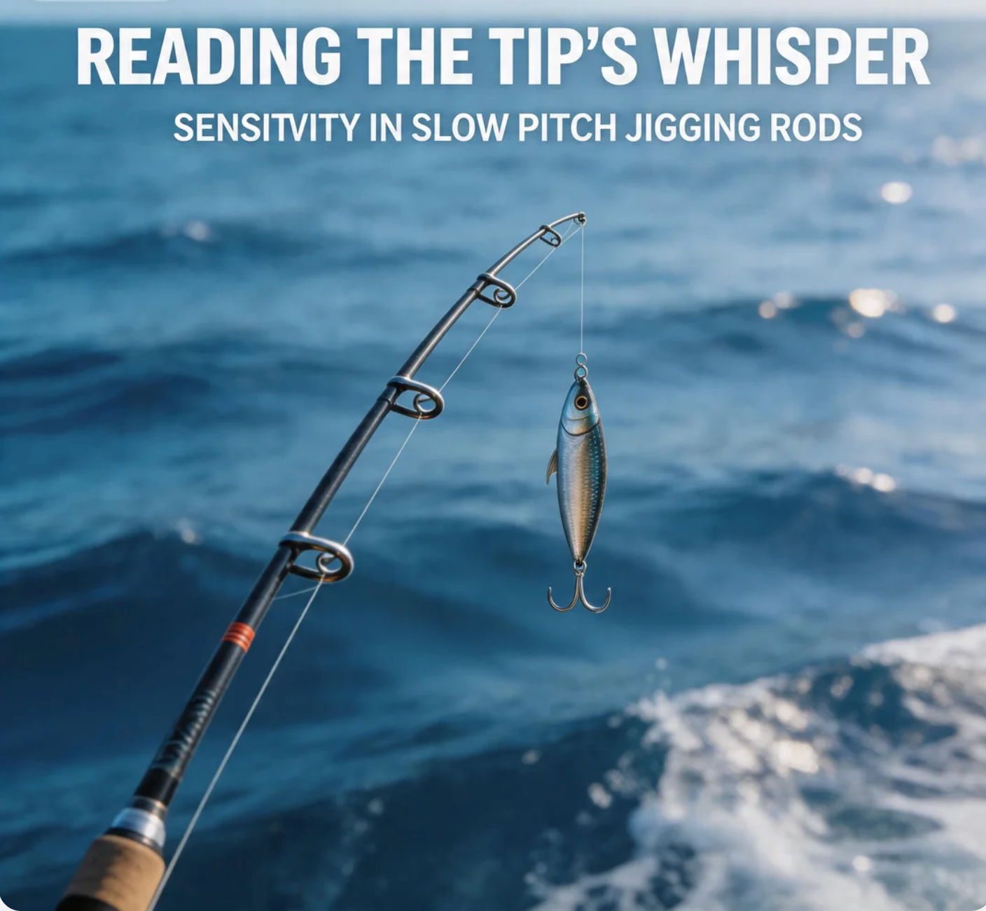 Reading the Tip’s Whisper Sensitivity in Slow Pitch Jigging Rods