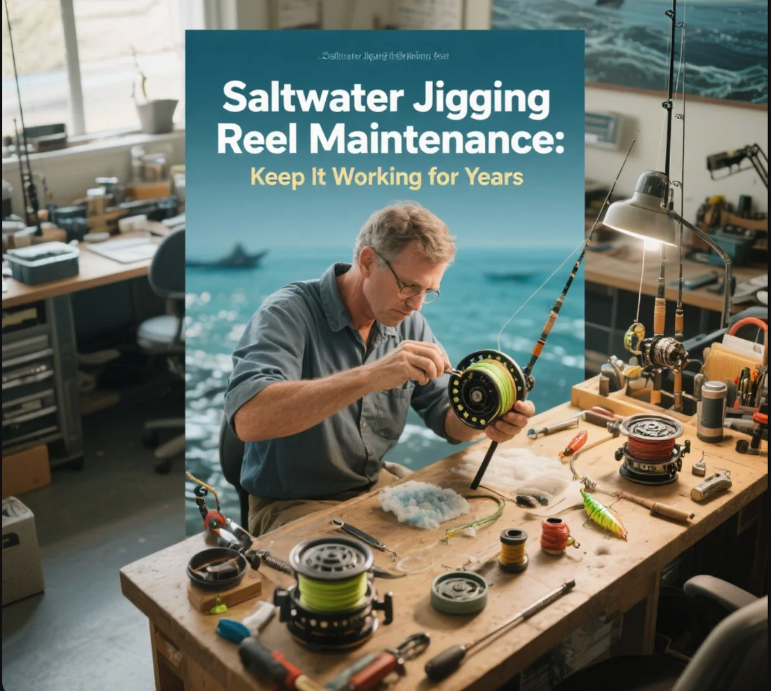 Saltwater Jigging Reel Maintenance Keep It Working for Years
