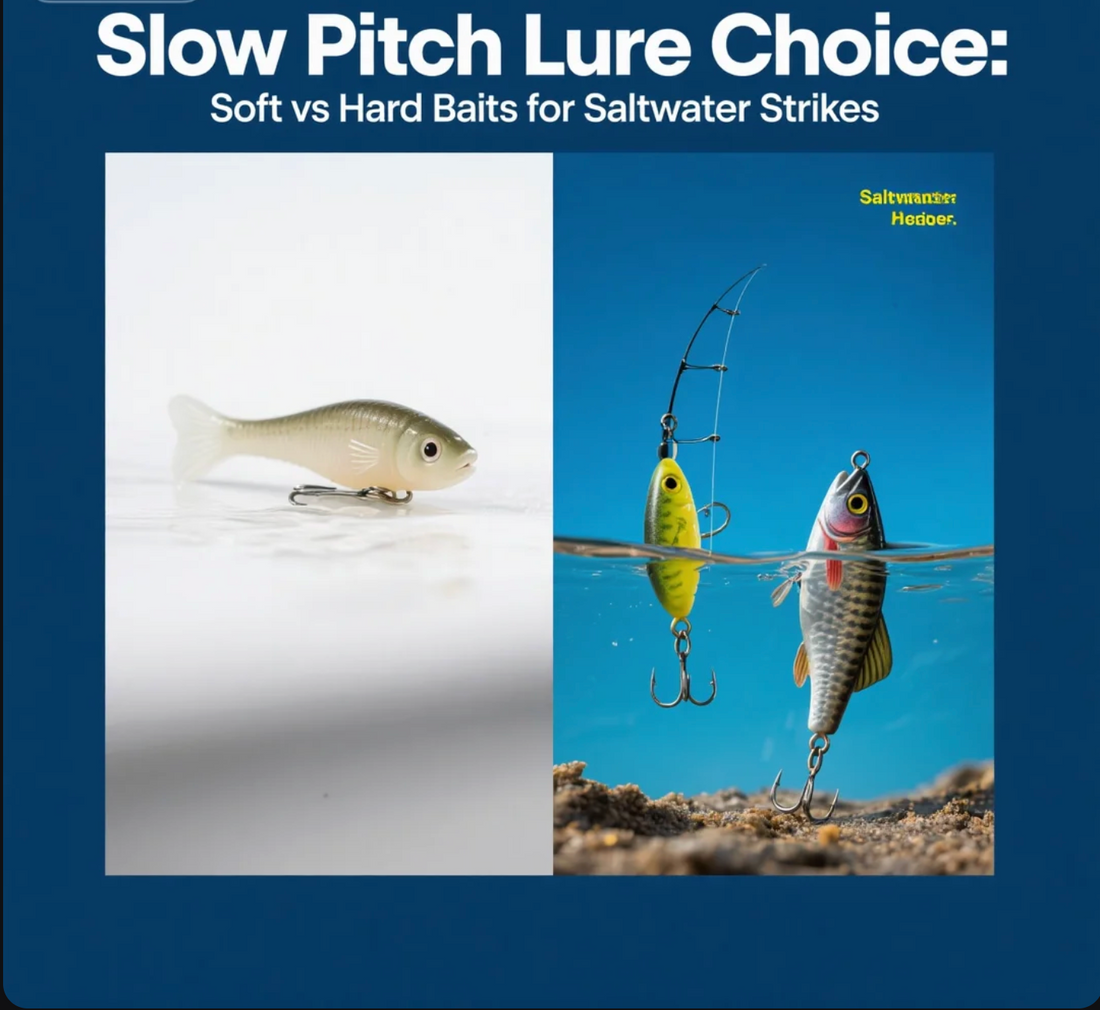 Slow Pitch Lure Choice Soft vs Hard Baits for Saltwater Strikes