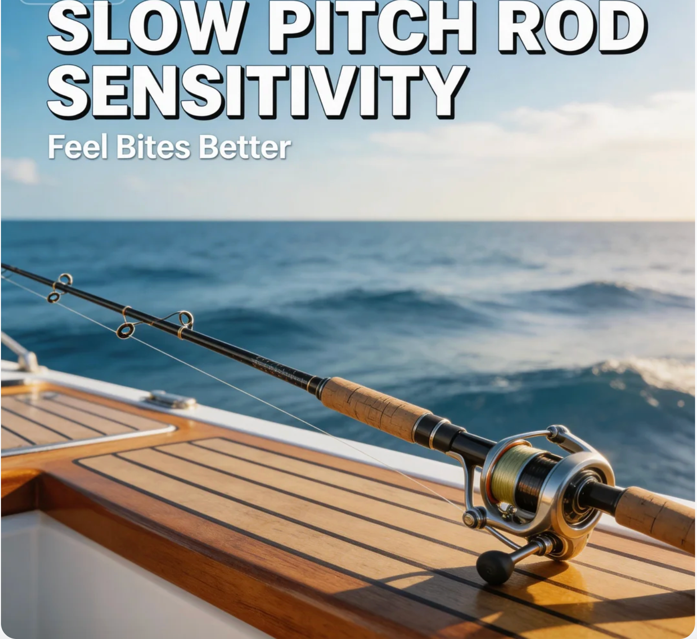 Slow Pitch Rod Sensitivity Feel Bites Better