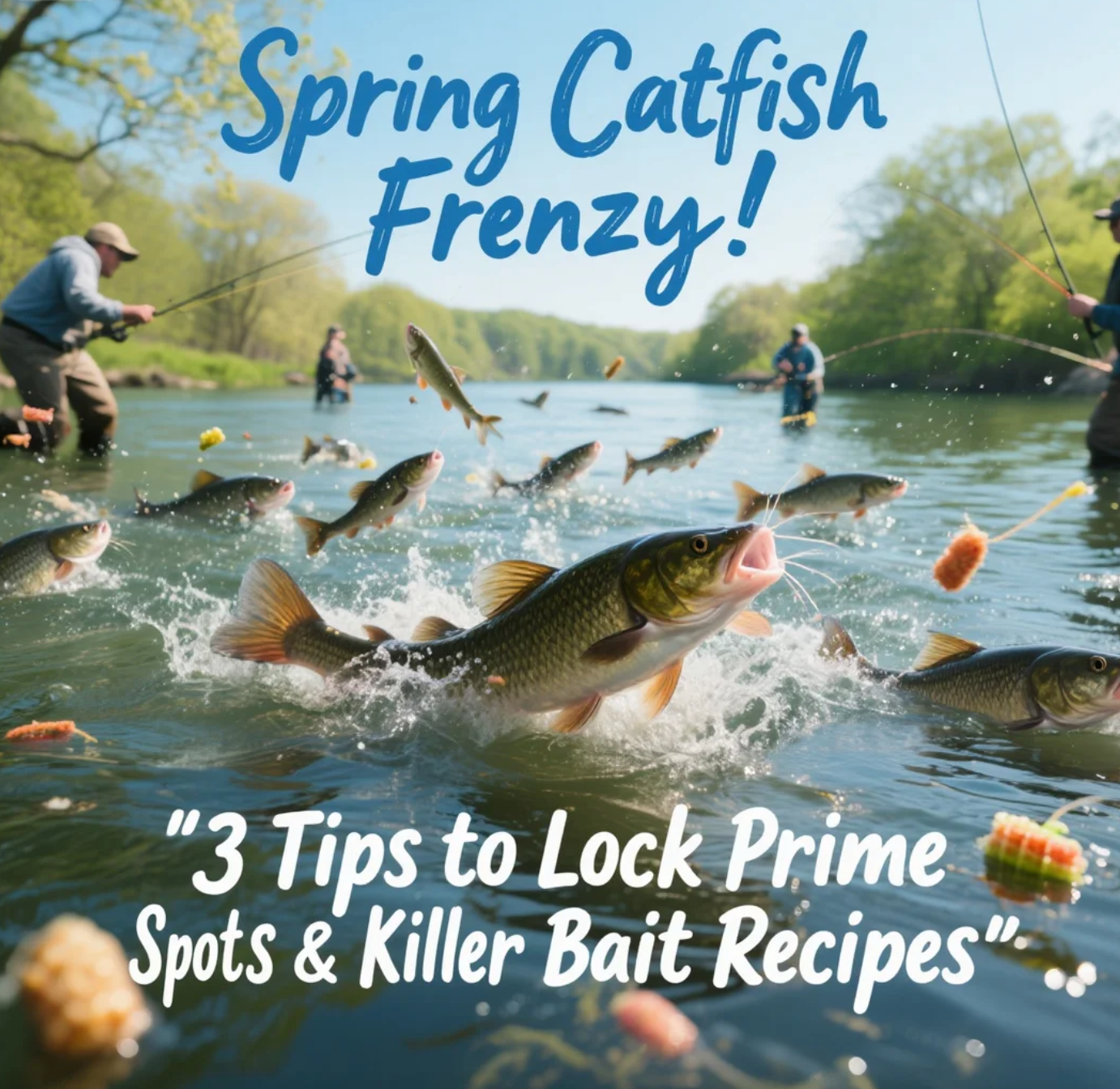 Spring Catfish Frenzy 3 Tips to Lock Prime Spots & Killer Bait Recipes