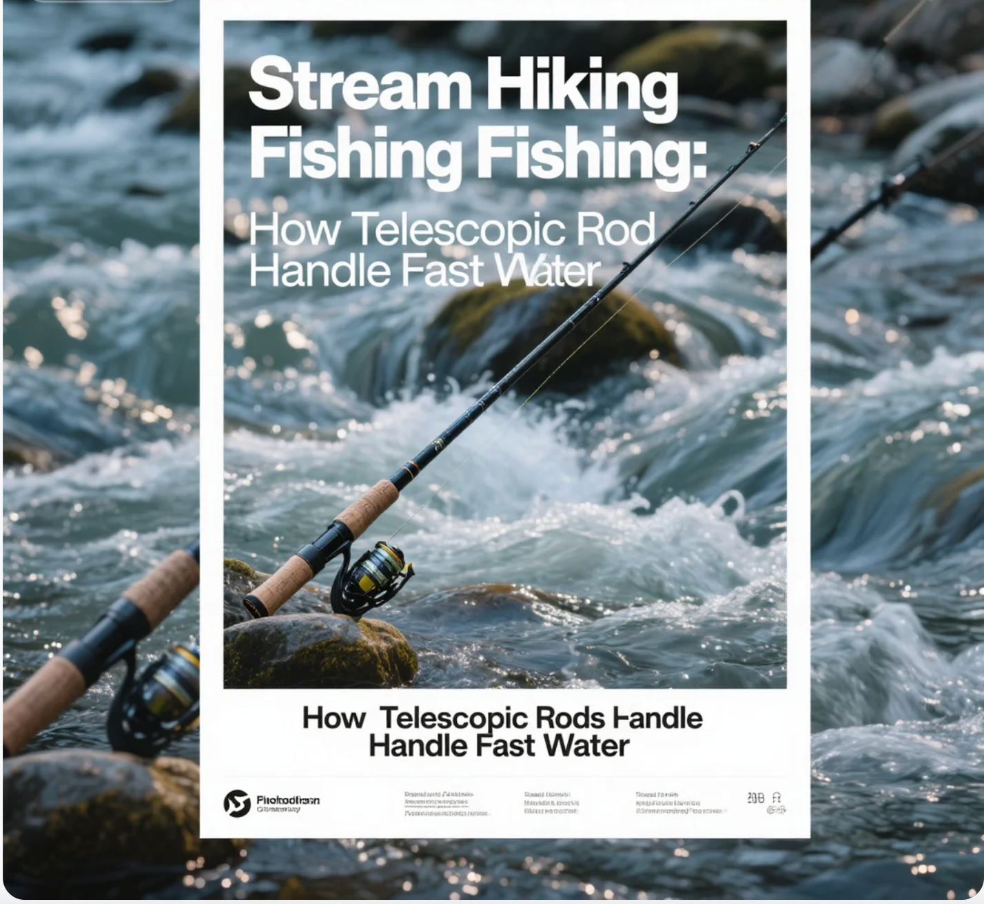 Stream Hiking Fishing How Telescopic Rods Handle Fast Water