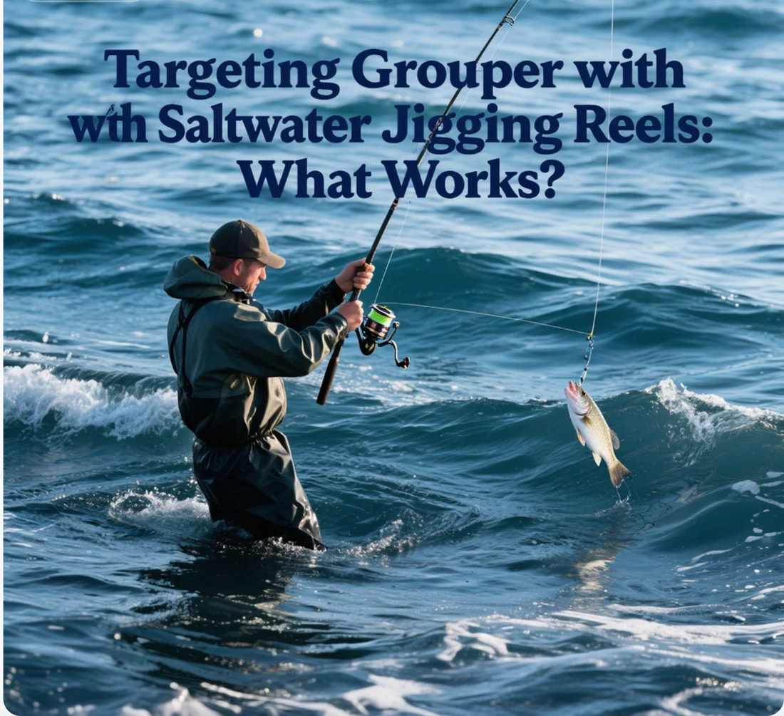 Targeting Grouper with Saltwater Jigging Reels: What Works?
