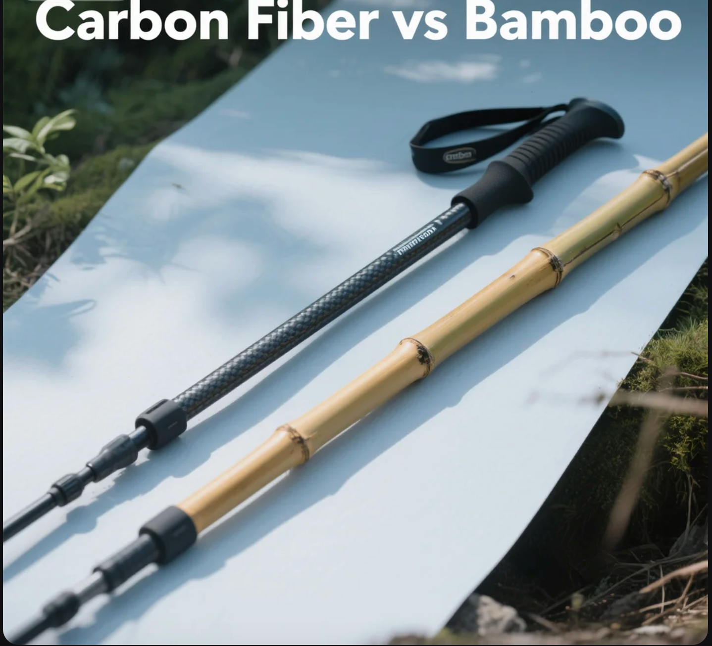 The Ultimate Hiking Rod Material Showdown Carbon Fiber vs Bamboo