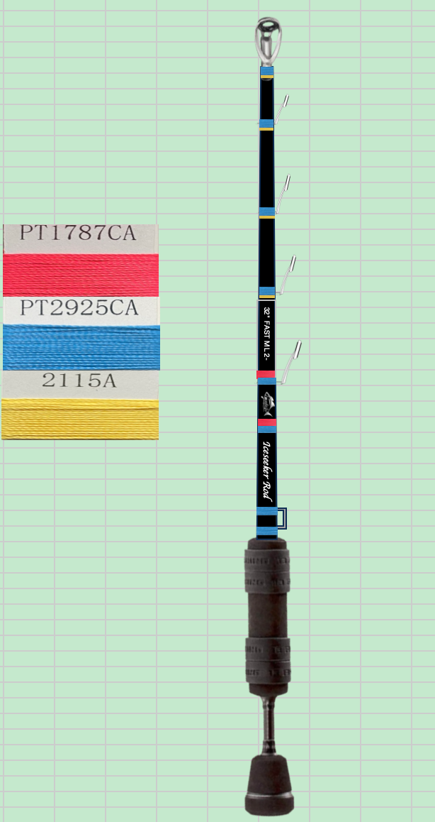 GOOFISH® Iceseeker-solid nano tip ice fishing rod