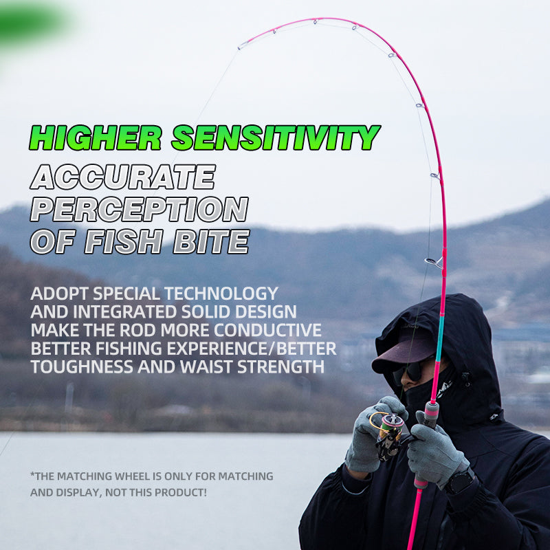 Goofish®-pink mighty deep slow jigging rod-6ft(183cm) PE4-7 Jig 200-700g  japan FUJI solid nano saltwater boat slow pitch pole