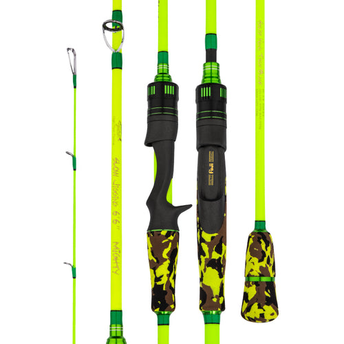Goofish Yellow PE 2-4 Slow Jigging Rod Max Jig 350g