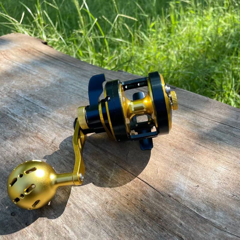 Goofish® Edge Jigger Jigging Reel EJ30 - 4.92:1 Gear Ratio, 9+2 Bearings, 20kg+ Brake Force, 0.27mm/180m Line Capacity