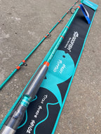 GOOFISH® Titan surge popping 8'10''(approx 270cm) 2 Piece Solid Nano Tip Japan Fuji Saltwater Popping Spinning Rod