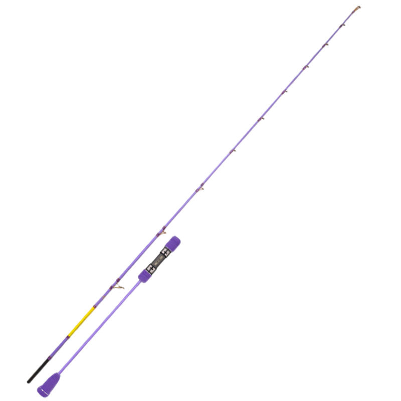 a long light pole for fishing GOOFISH®Pole-6.2' Jig 60-250g Purple Ares Light Jigging Rod – Goofish®pole