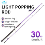 goofish 2 piece light popping rod