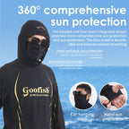 goofish black fishing jersey shirt  apparel