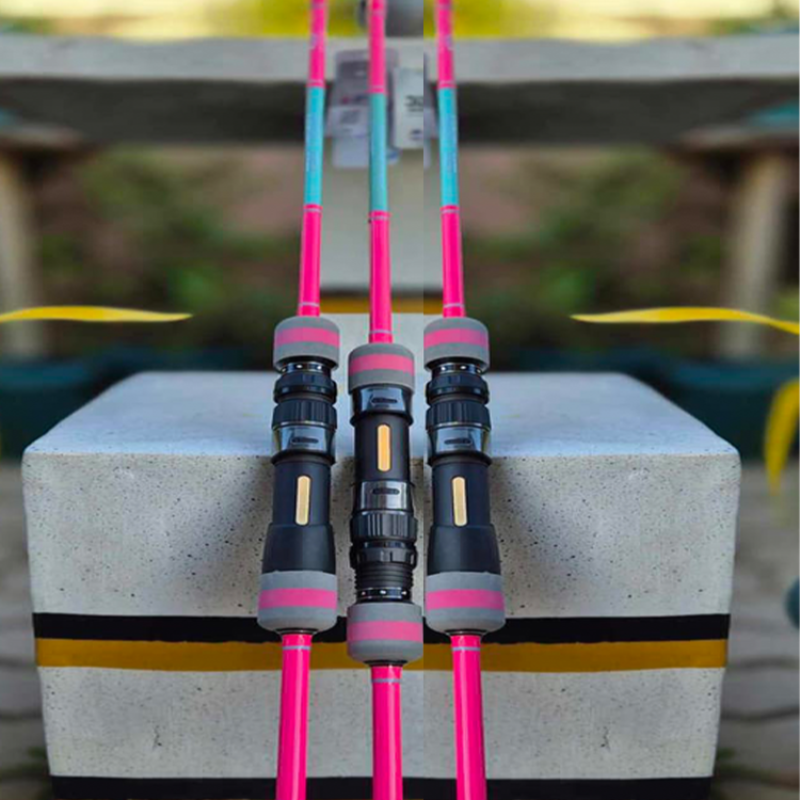 goofish glowing pink mighty deep slow pitch jigging rod 6ft