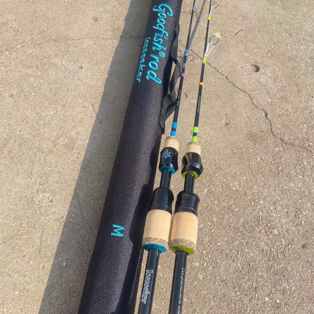 goofish ice fishing rod iceseeker 