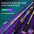 mh power goofish solid nano bassmaster fishing pole