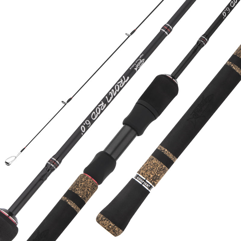 goofish light fly spinning fishing rod for sale