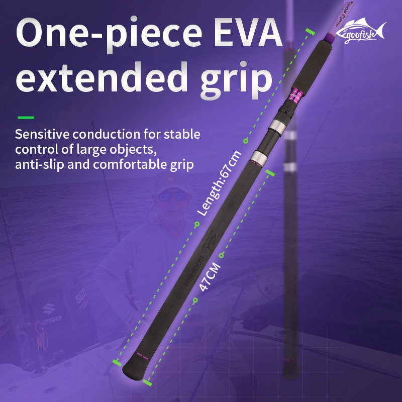 goofish light poppiong rod eva handle 