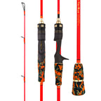 goofish pole orange micro slow pitch jigging rod