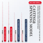 goofish rod 1 piece and 2 piece butt joint model