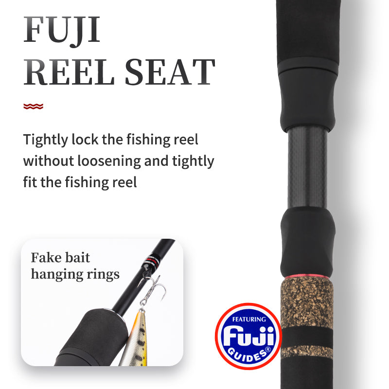 reel seat for  goofish trout fishing rod