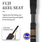 reel seat for  goofish trout fishing rod