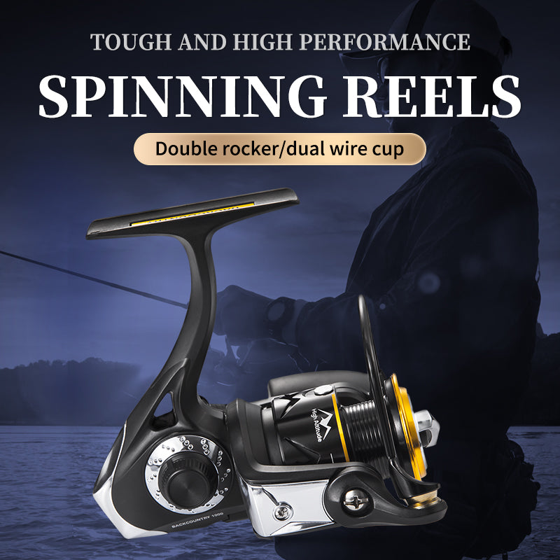 TCOEDM® 9+1 Ball Bearings Spinning Fishing Reel 1000Size – Goofish®pole TCOEDM® 9+1 Ball Bearings Spinning Fishing Reel 1000Size – Goofish®pole