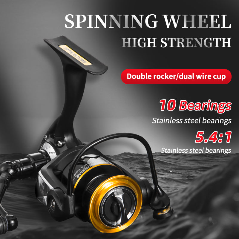 TCOEDM® 9+1 Ball Bearings Spinning Fishing Reel 1000Size